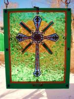 Just Made - The Cross - Glass Mosaics